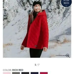 Land's End Jacket Size Large Red